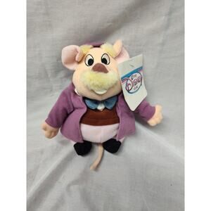 Disney Store Bean Bag DR. DAWSON The Great Mouse Detective with Tags